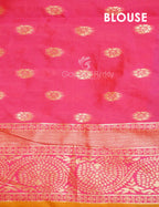 Shades of Yellow Floral Designbanaras Semi Silk Saree By Gayathri Reddy Designer Studio | Grocsy