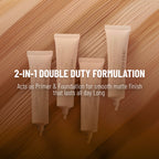 Swiss Beauty Primer Mousse Foundation - 1 White Ivory | Grocsy