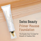 Swiss Beauty Primer Mousse Foundation - 2 Rose Blush | Grocsy