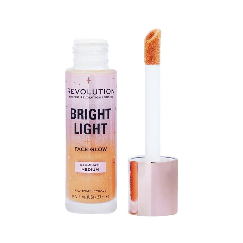 Makeup Revolution Bright Light Face Glow - Illuminate Medium | Grocsy