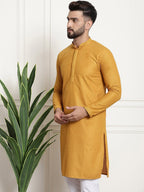 Sojanya Geometric Embroidered Thread Work Pure Cotton Straight Kurta | Grocsy