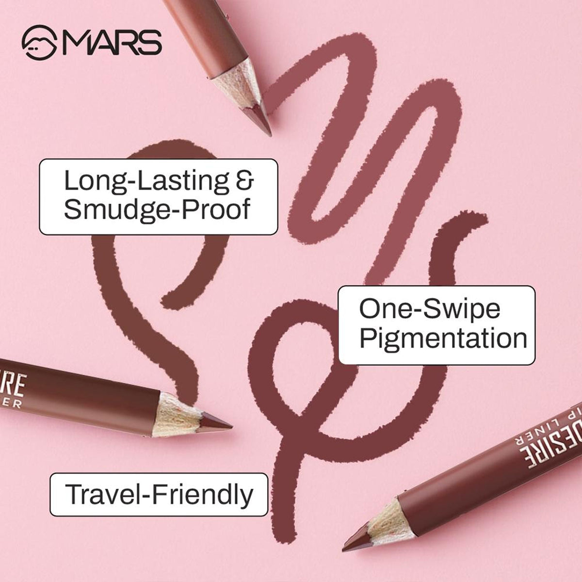 MARS Cosmetics MOCHA MUSE Lip Liner Combo | Grocsy