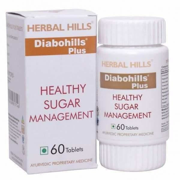 Herbal Hills Ayurveda Diabohills Plus Tablets | Grocsy