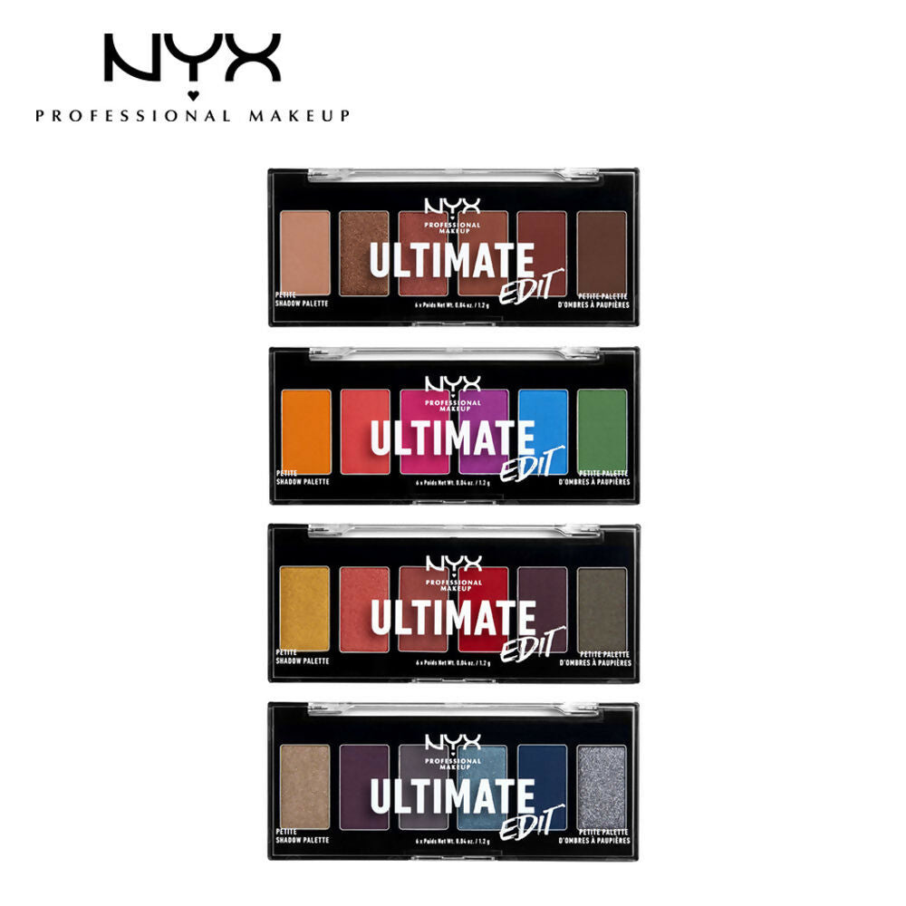 NYX Professional Makeup Ultimate Edit Petite Shadow Palette - Warm Neutrals | Grocsy
