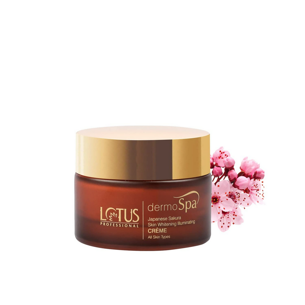 Lotus Professional Dermospa Japanese Sakura Skin Whitening Illuminating Cream With Spf 20 | Grocsy