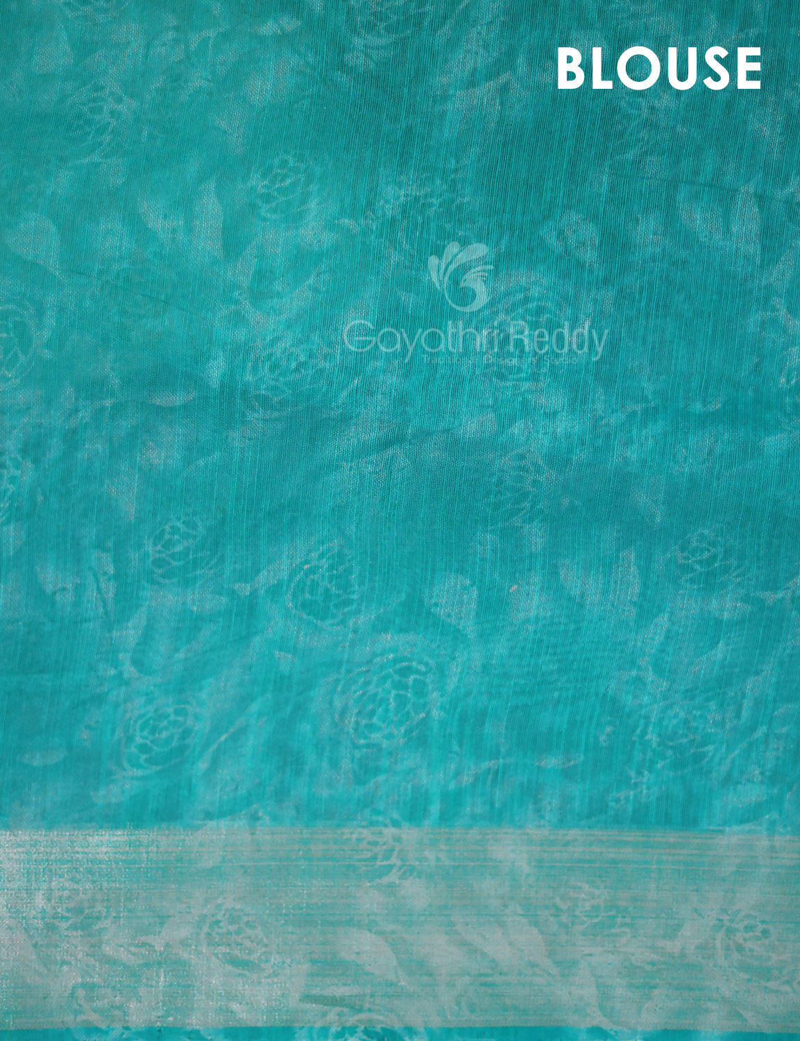 Shades of Light Peach Colour Print Semi Chanderi Saree By Gayathri Reddy Designer Studio | Grocsy
