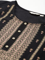 Sztori Plus Size Ethnic Motifs Printed Kurta | Grocsy