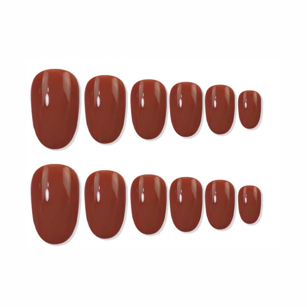 Shills Professional Reusable Press On Nails Oval - SPN533 | Grocsy
