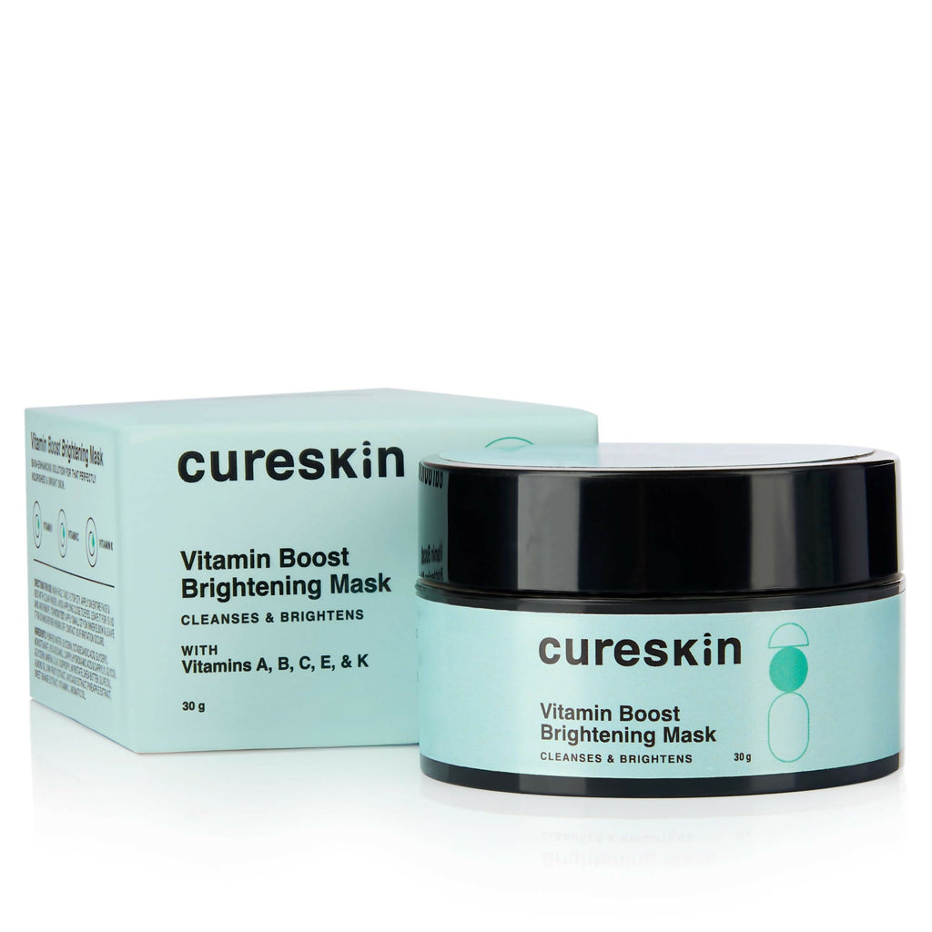 Cureskin Vitamin Boost Face Mask for Glowing Skin | Grocsy