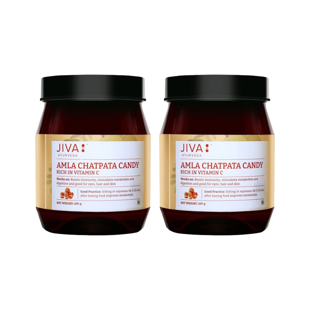 Jiva Ayurveda Chatpata Amla Candy | Grocsy