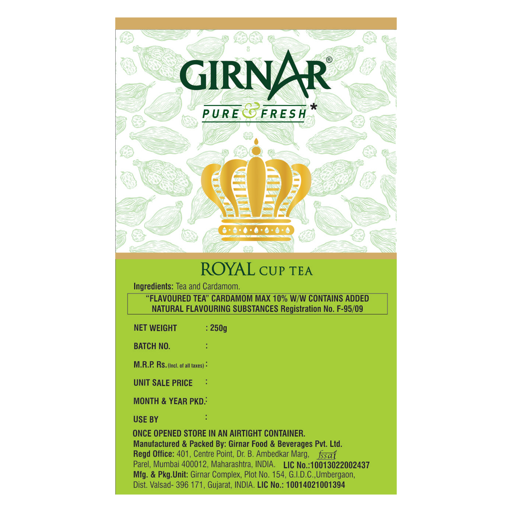 Girnar Royal Cup - Elaichi Chai | Grocsy