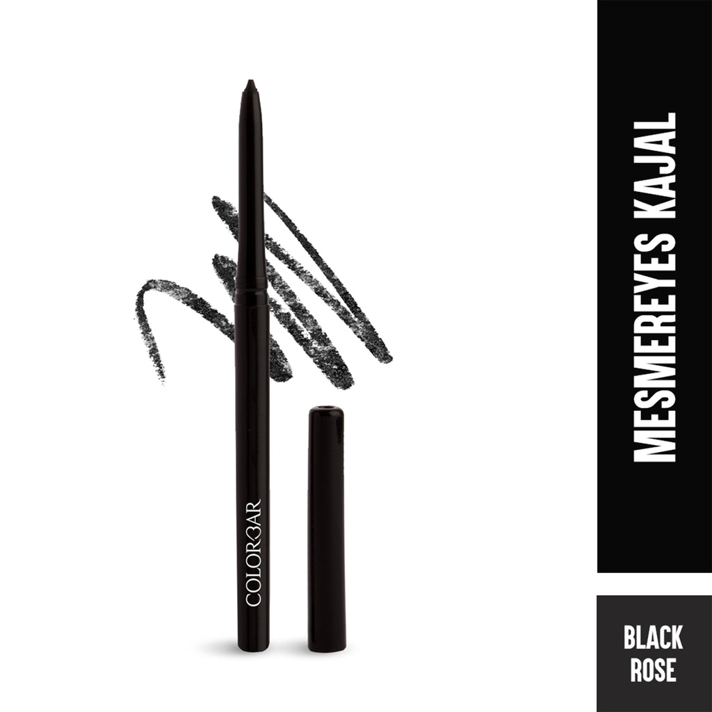 Colorbar Mesmereyes Kajal Black Rose | Grocsy