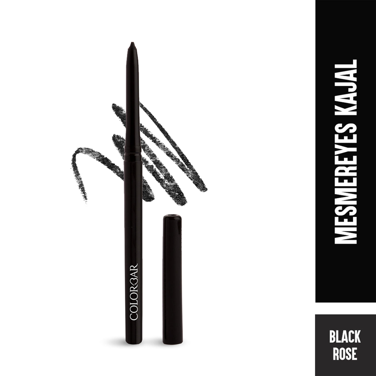Colorbar Mesmereyes Kajal Black Rose | Grocsy