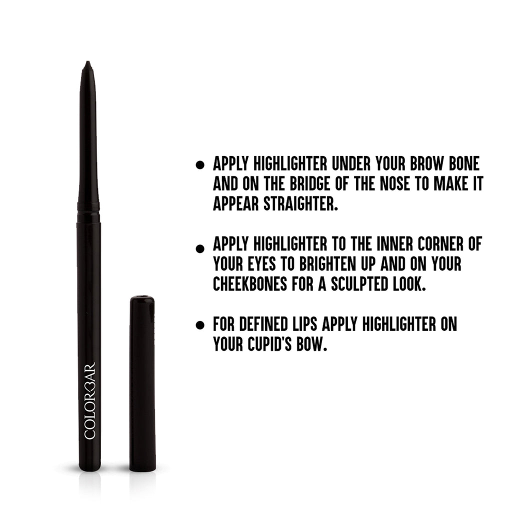 Colorbar Mesmereyes Kajal Black Rose | Grocsy