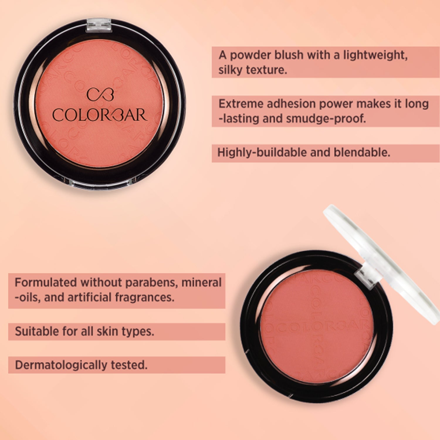 Colorbar Cheekillusion Blush New Earthy Touch | Grocsy