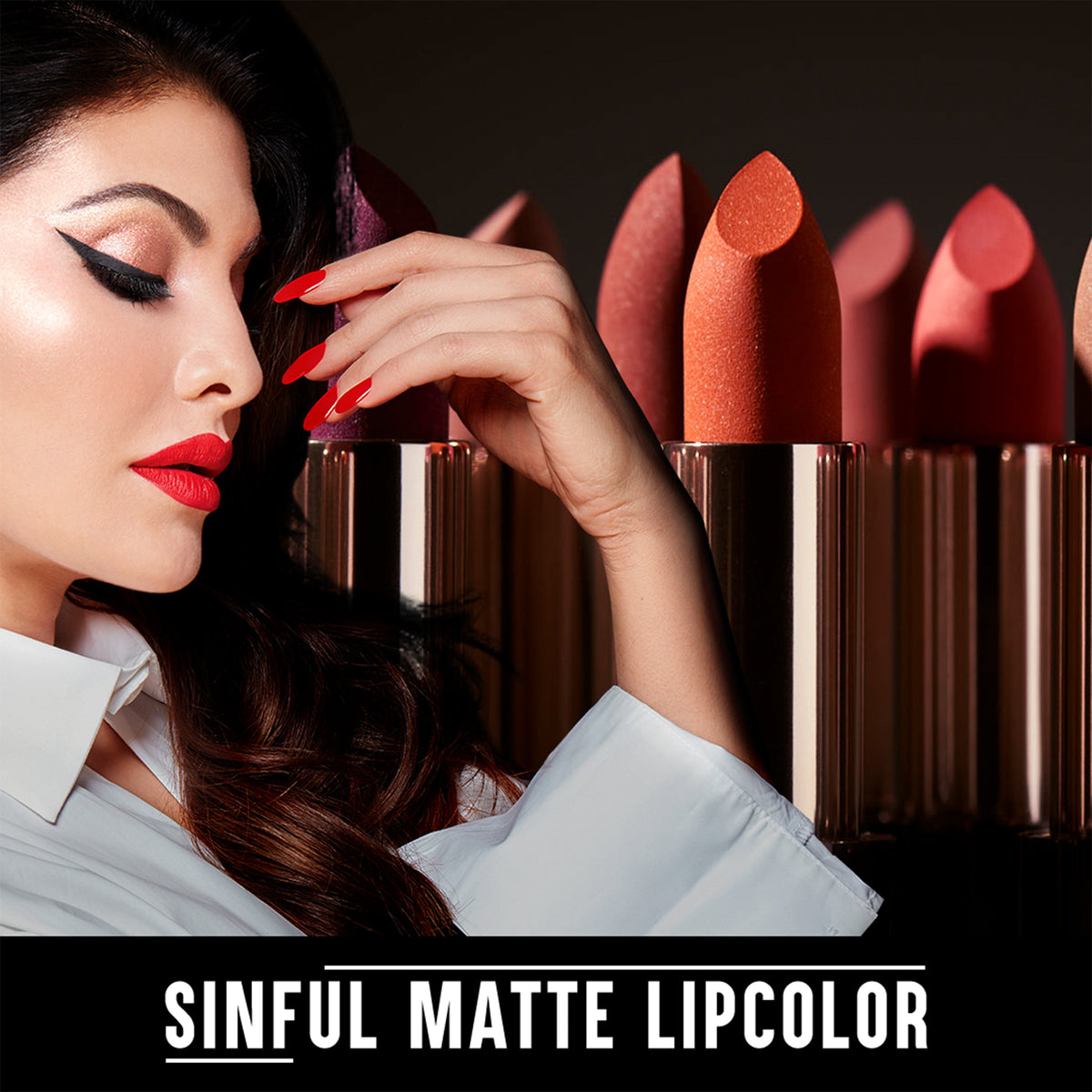 Colorbar Sinful Matte Lipcolor Devilish - 002 Rust | Grocsy