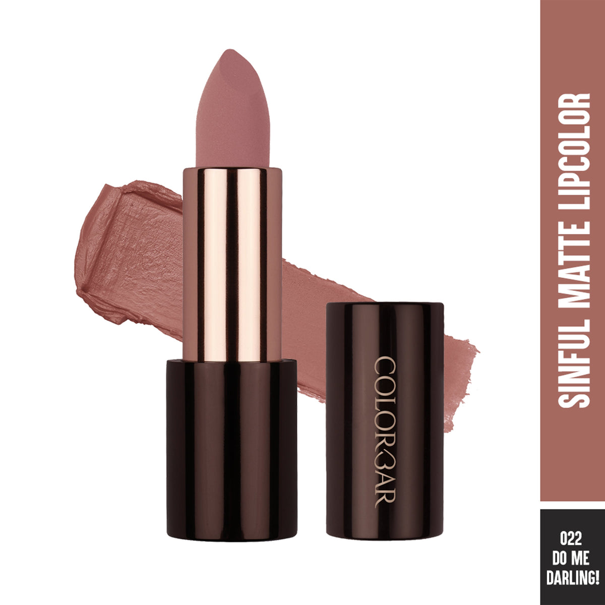 Colorbar Sinful Matte Lipcolor Do Me Darling! - 022 Pink | Grocsy