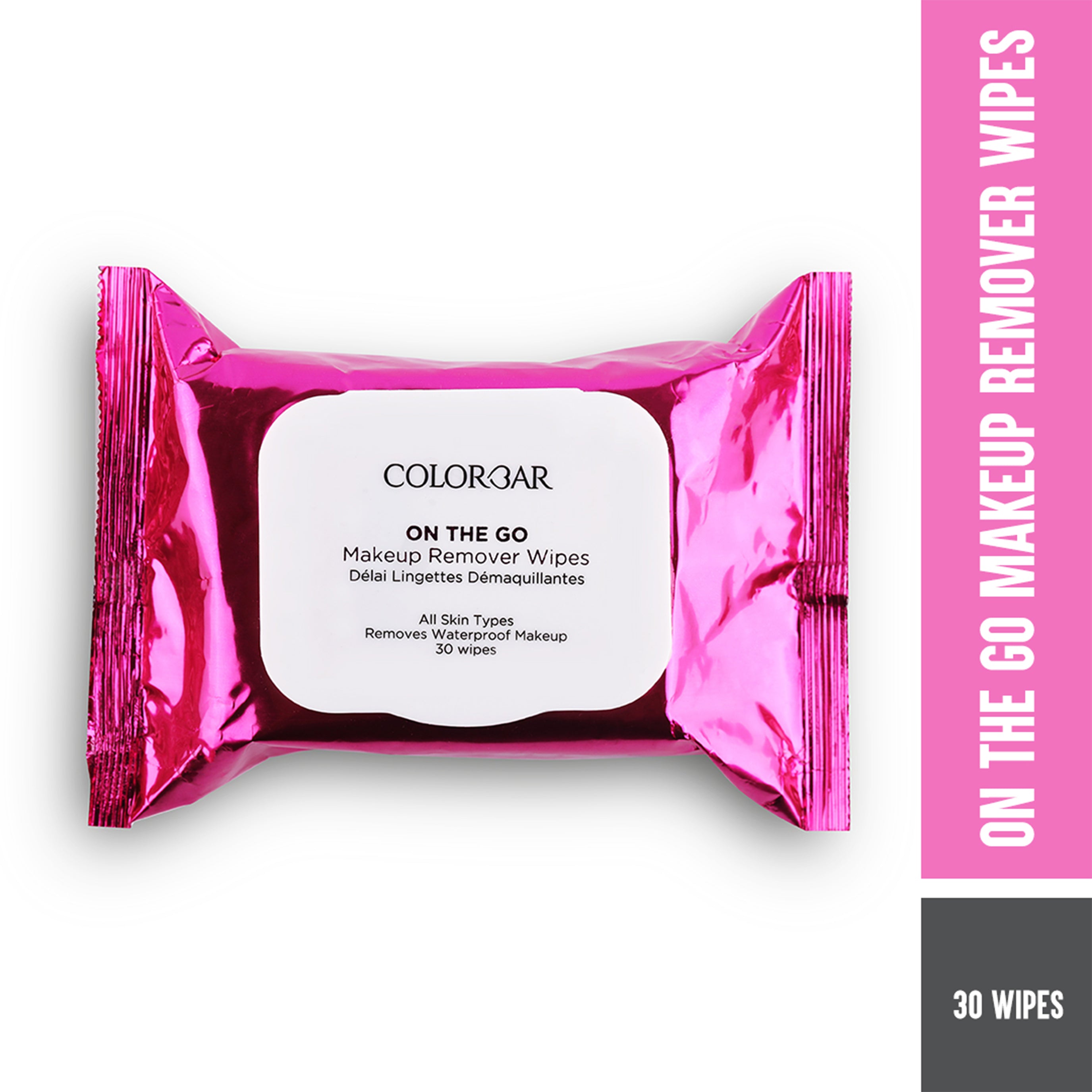 Colorbar Remover Wipes New On The Go Makeup Remover Wipes | Grocsy