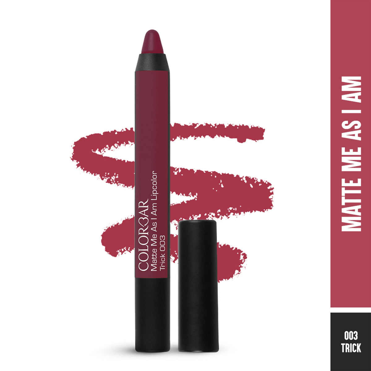 Colorbar Matte Me As I Am Lip Color New Trick-[003] | Grocsy
