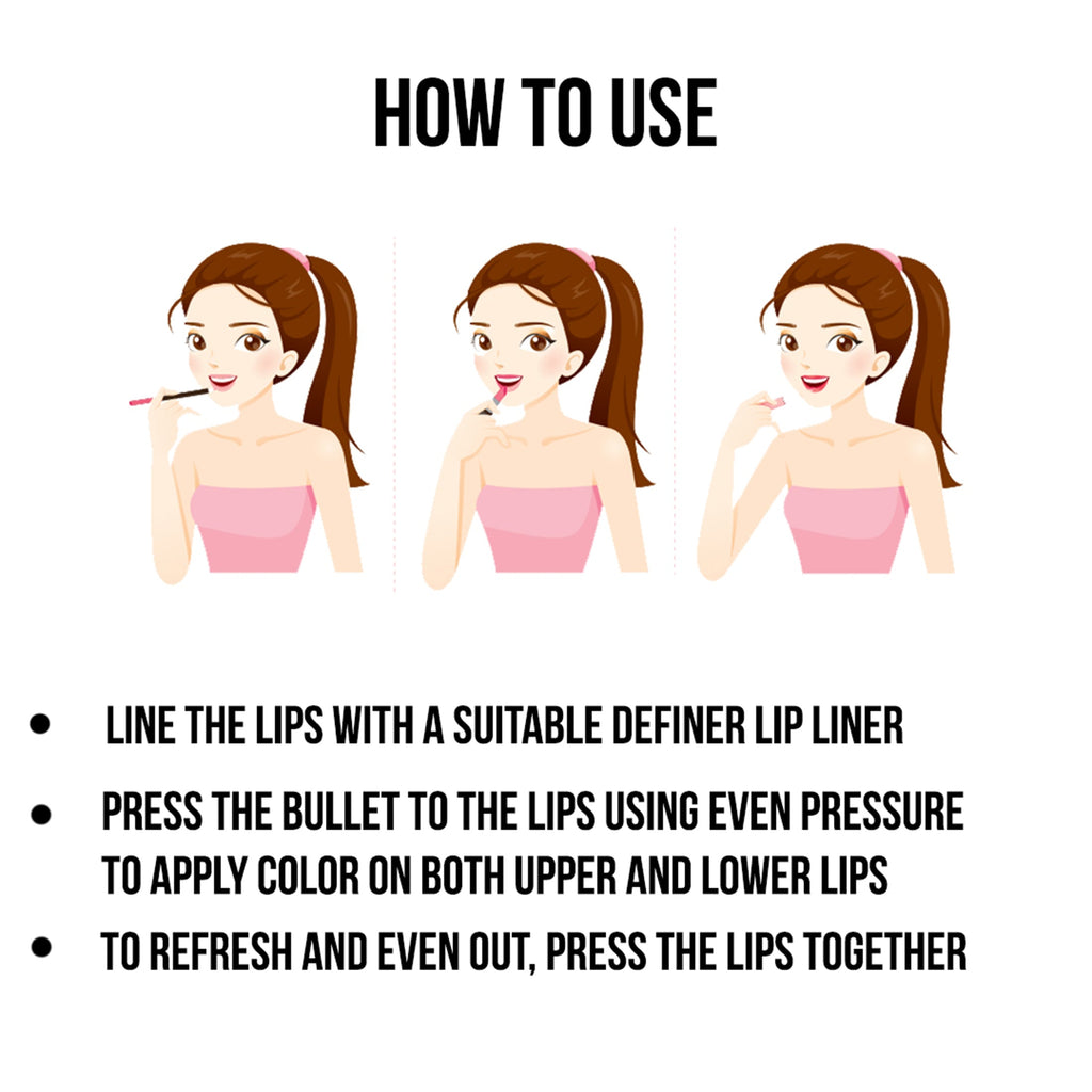 Colorbar Matte Me As I Am Lip Color New Stunt-[006] | Grocsy