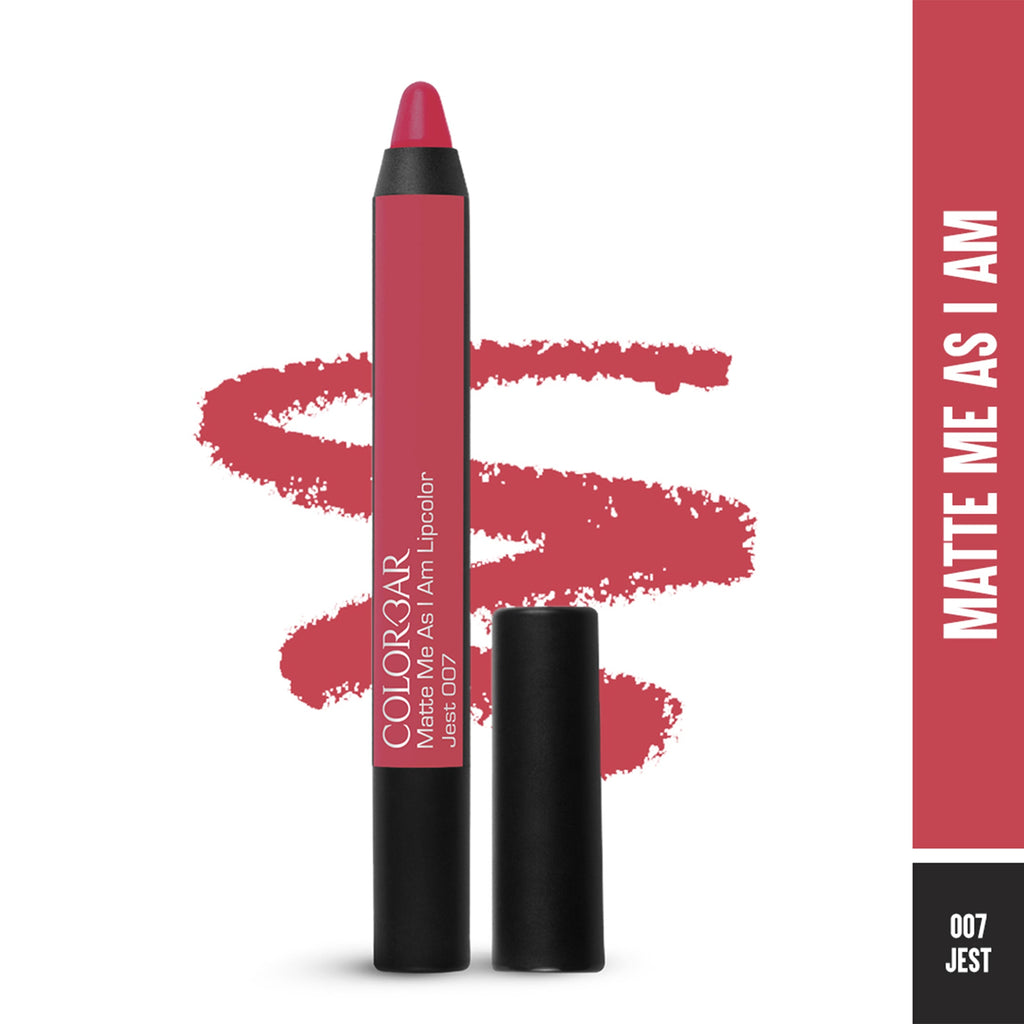 Colorbar Matte Me As I Am Lip Color New Jest-[007] | Grocsy