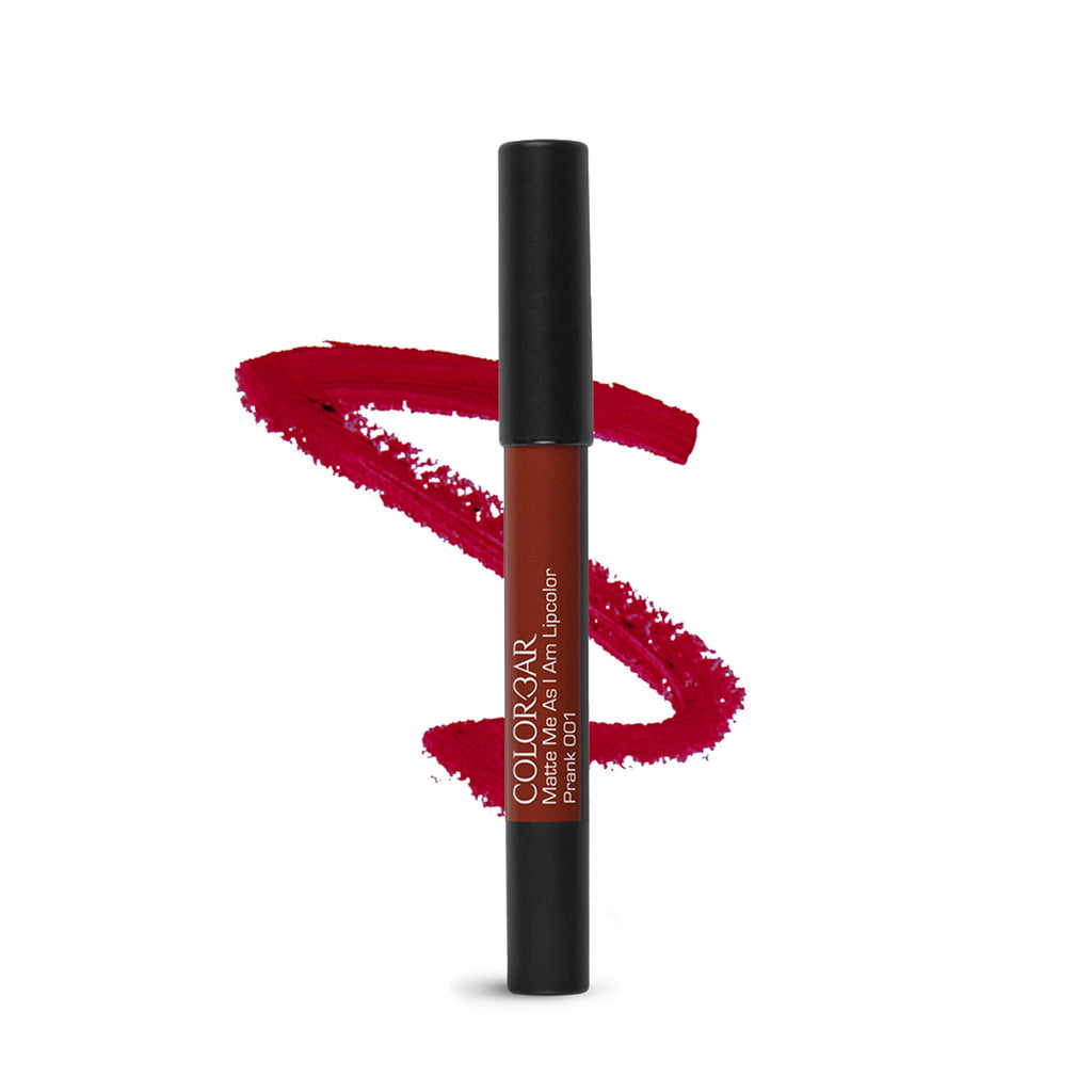 Colorbar Matte Me As I Am Lip Color New Prank-[001] | Grocsy