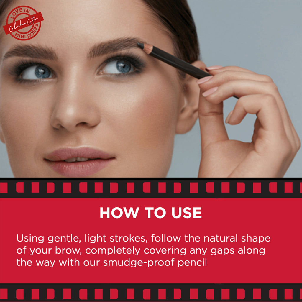 Colorbar Stunning Brow Pencil Mini Chestnut - {001} | Grocsy