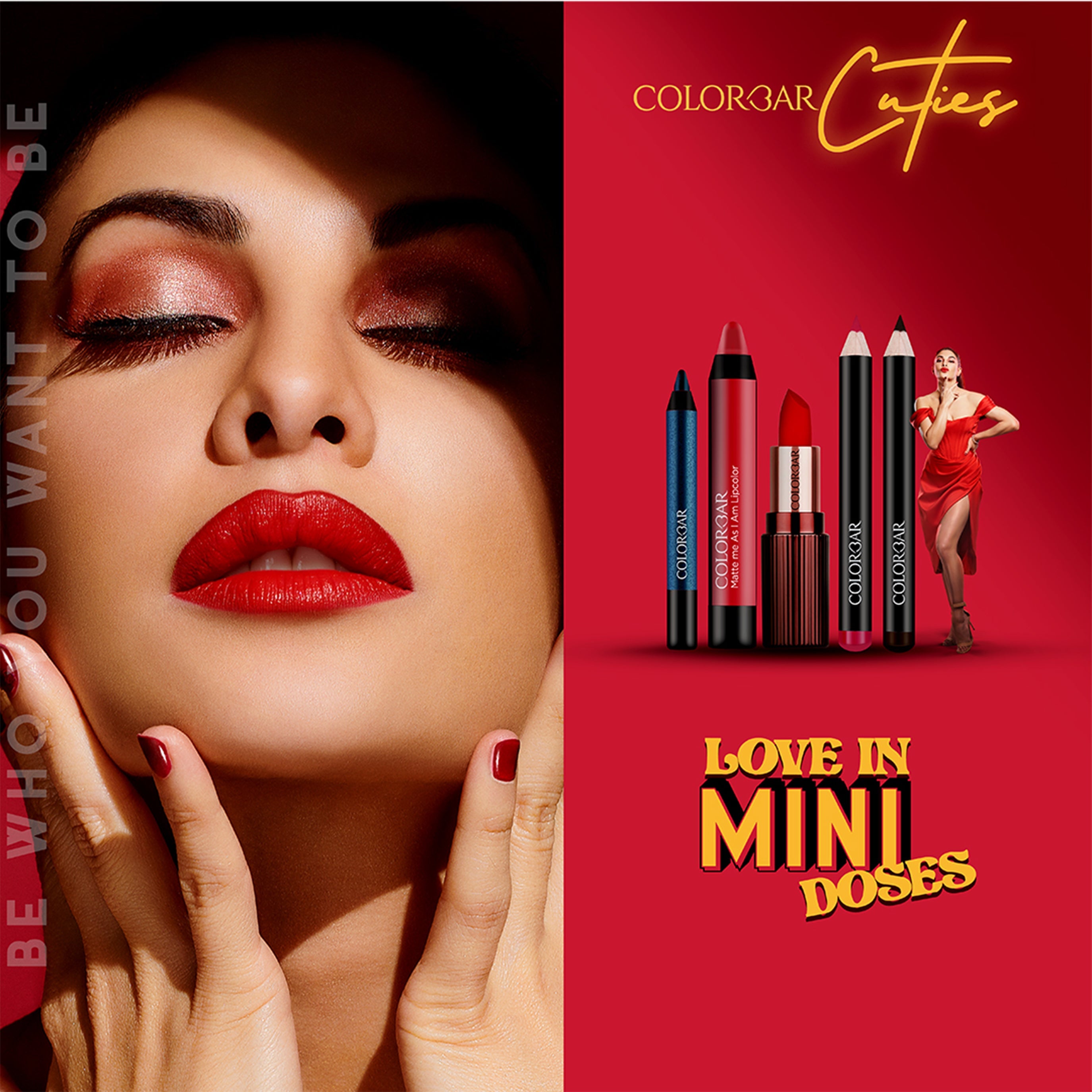 Colorbar Stunning Brow Pencil Mini Chestnut - {001} | Grocsy