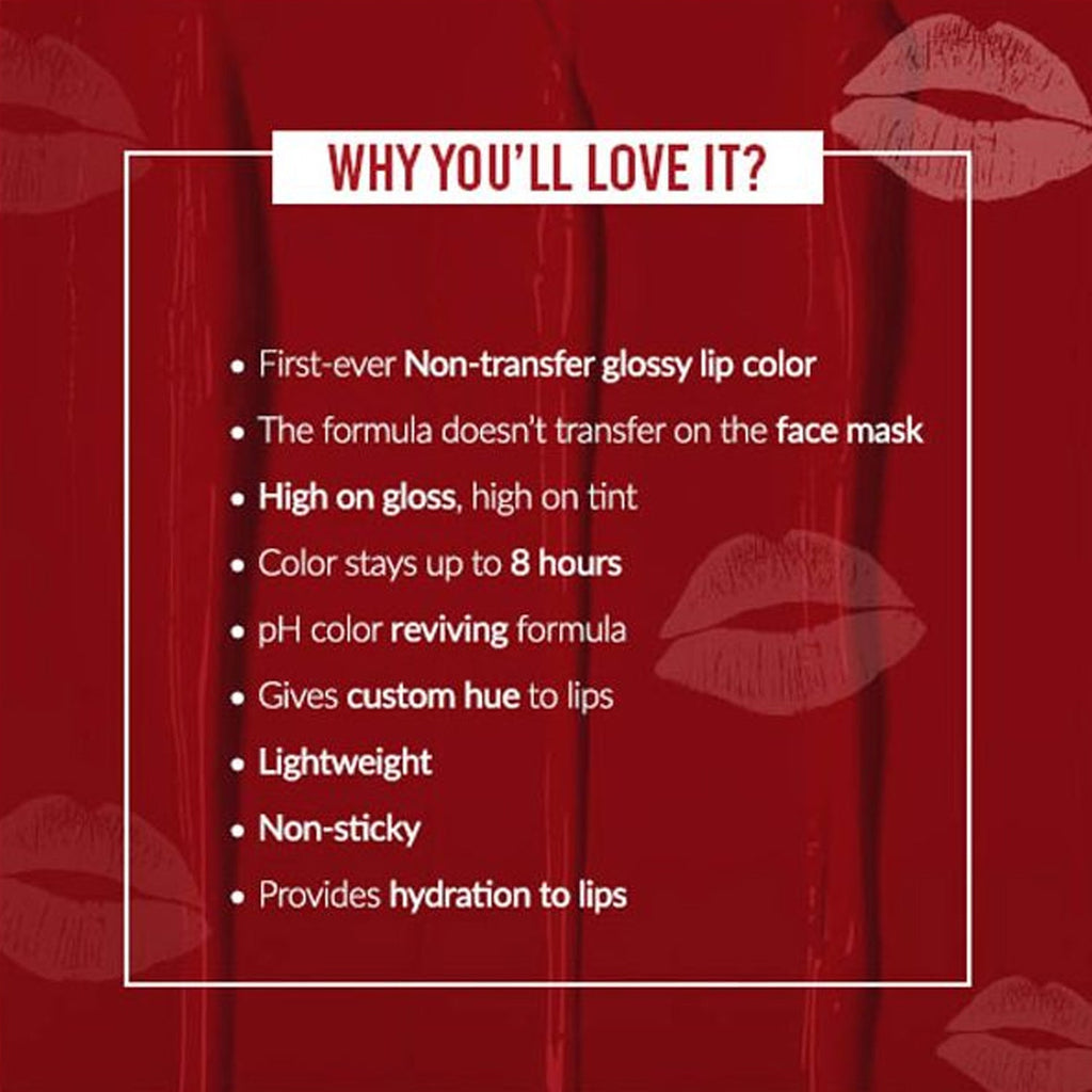 Colorbar Sexy Kiss Proof Gel Lipcolor Classy - [008] | Grocsy