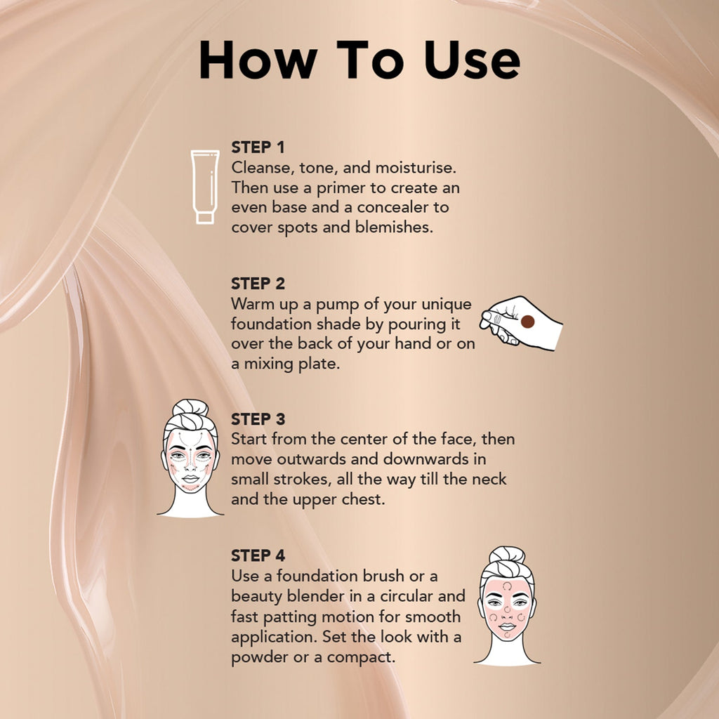 Colorbar 24Hrs Weightless Liquid Foundation Fc 8.4 | Grocsy