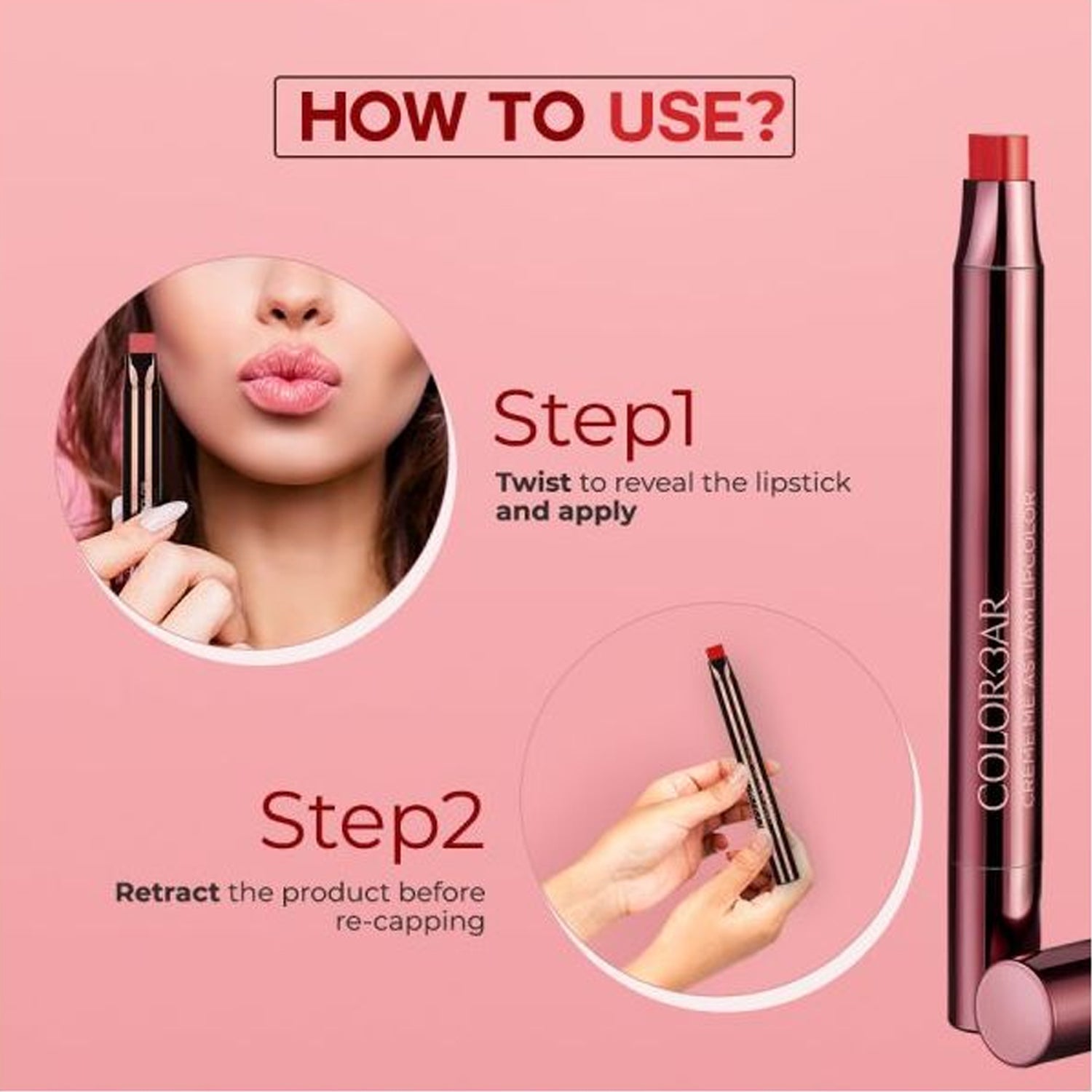 Colorbar Creme Me As I Am Lipcolor After Work - 004 | Grocsy