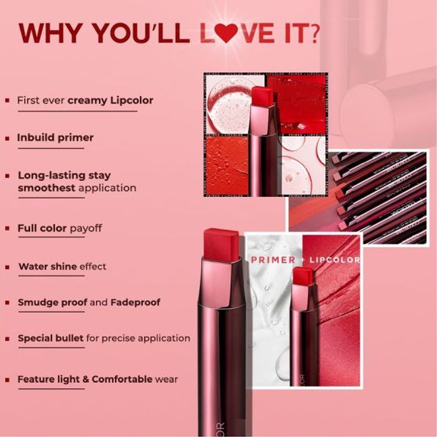 Colorbar Creme Me As I Am Lipcolor Quicky - 001 | Grocsy