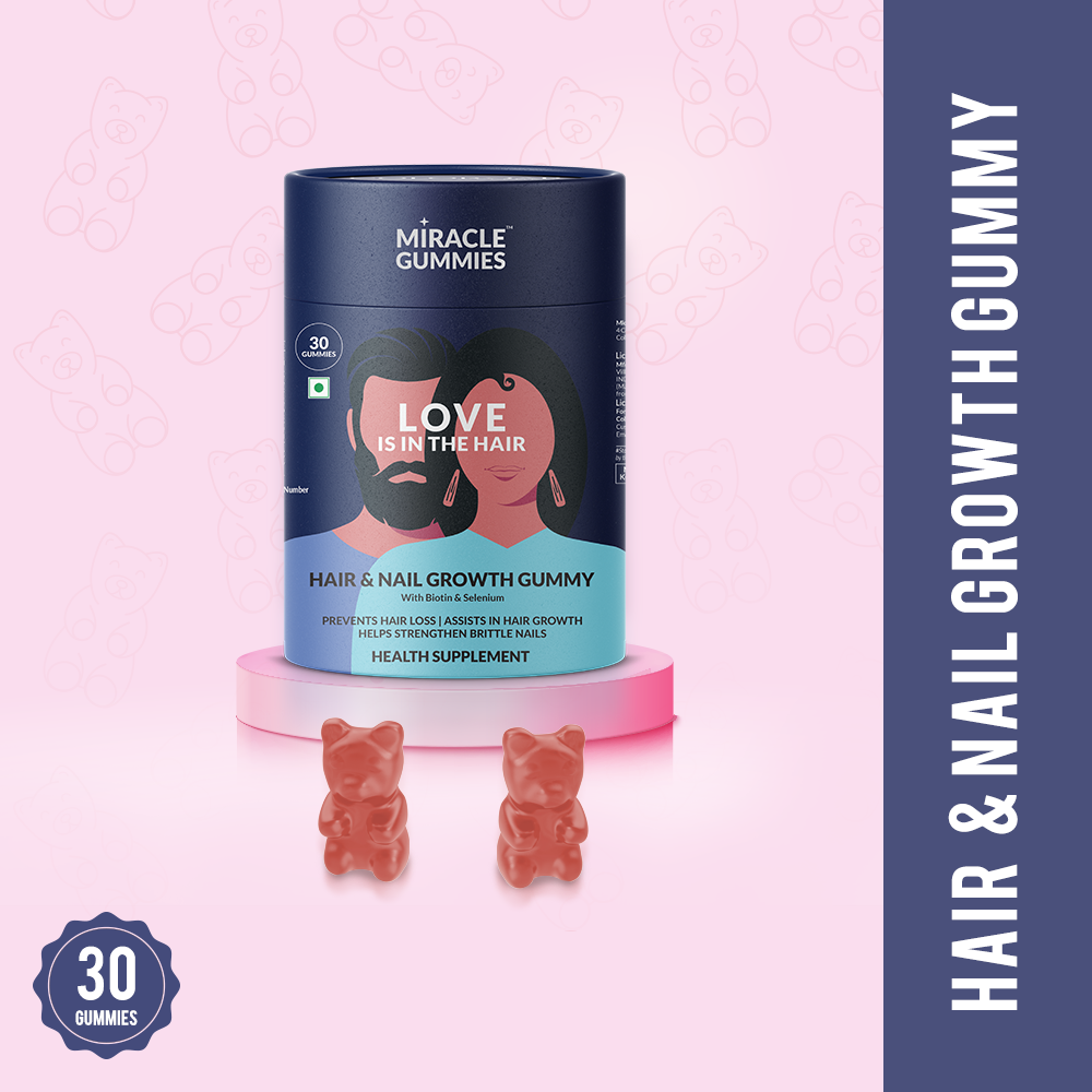 Colorbar Beauty Miracle Gummies - Love Is In The Hair | Grocsy