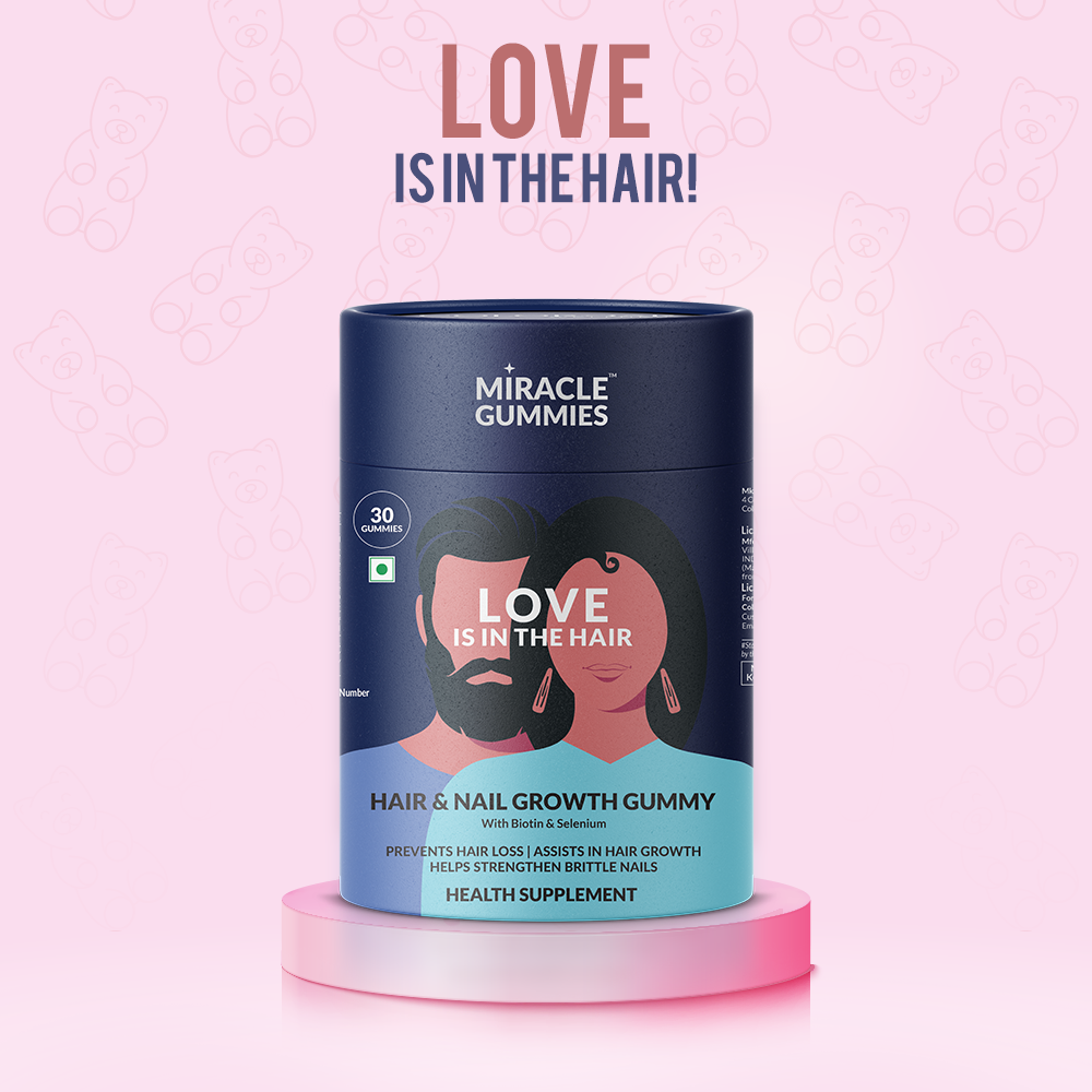 Colorbar Beauty Miracle Gummies - Love Is In The Hair | Grocsy