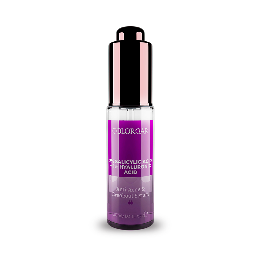 Colorbar Serum 2%Salicylic Acid + 1% Hyaluronic Acid | Grocsy