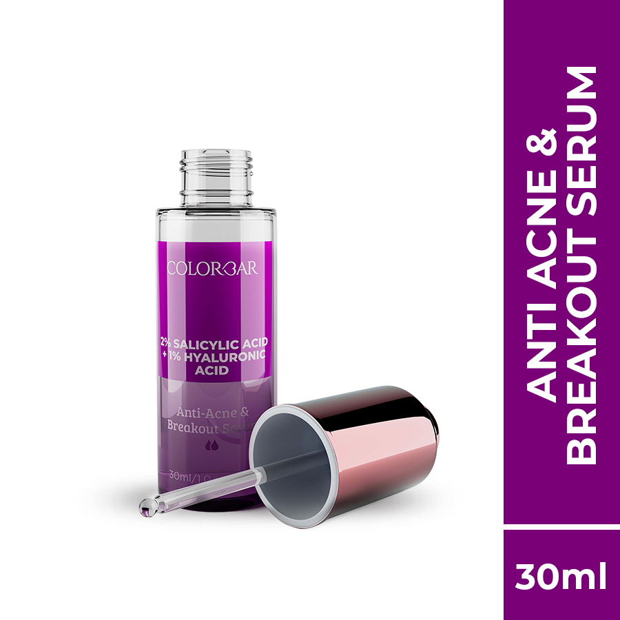 Colorbar Serum 2%Salicylic Acid + 1% Hyaluronic Acid | Grocsy