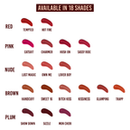 Colorbar Powerkiss Vegan Matte Lipcolor- Bitch Kiss | Grocsy