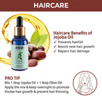 Nykaa Naturals Jojoba 100% Pure Cold Pressed Face Oil-Deep Hydration & Nourishment - All Skin Types | Grocsy