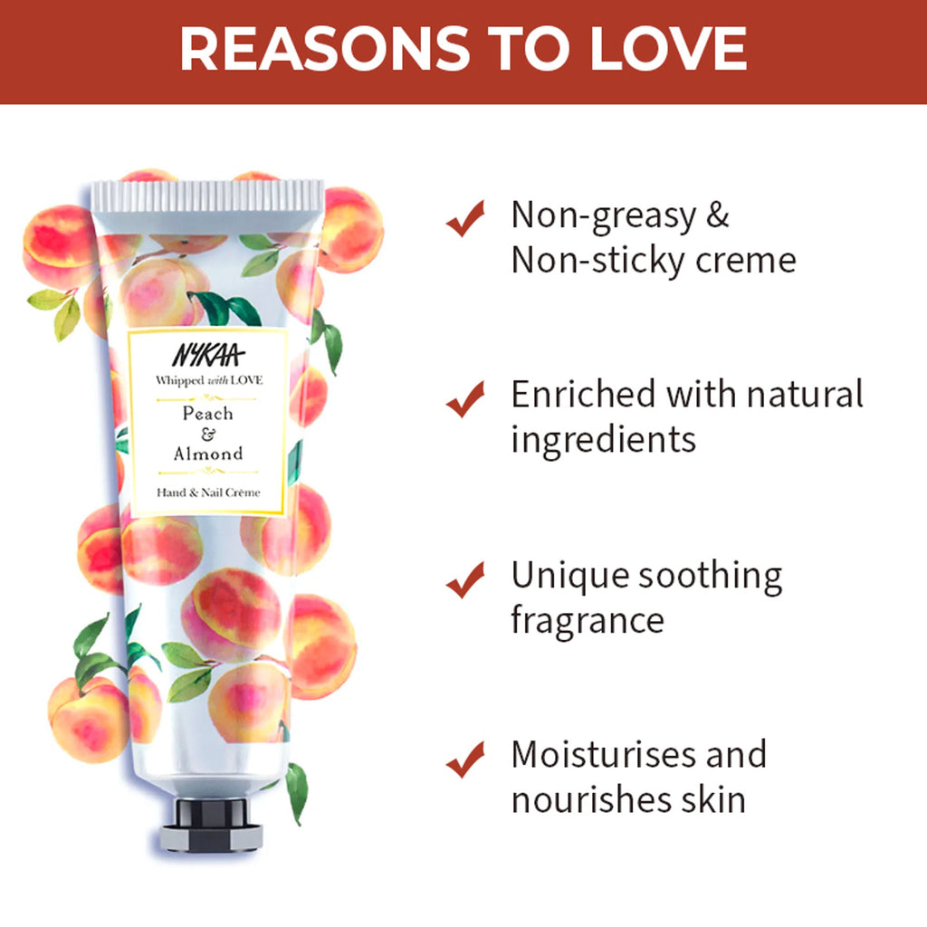 Wanderlust Hand & Nail Creme - Peach & Almond | Grocsy