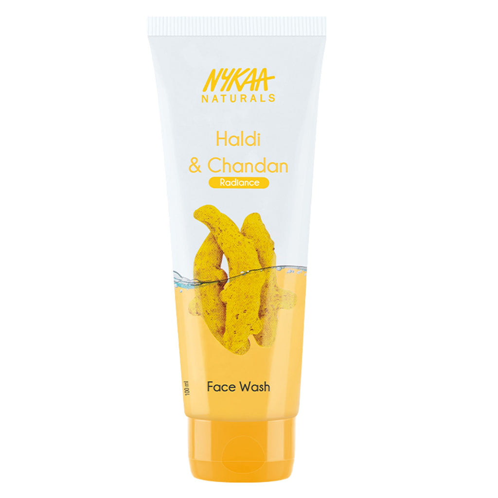 Nykaa Anti-Acne Face Wash With Salicylic Acid, Tea Tree & Neem - For Oily & Acne Prone Skin - Haldi Chandan | Grocsy