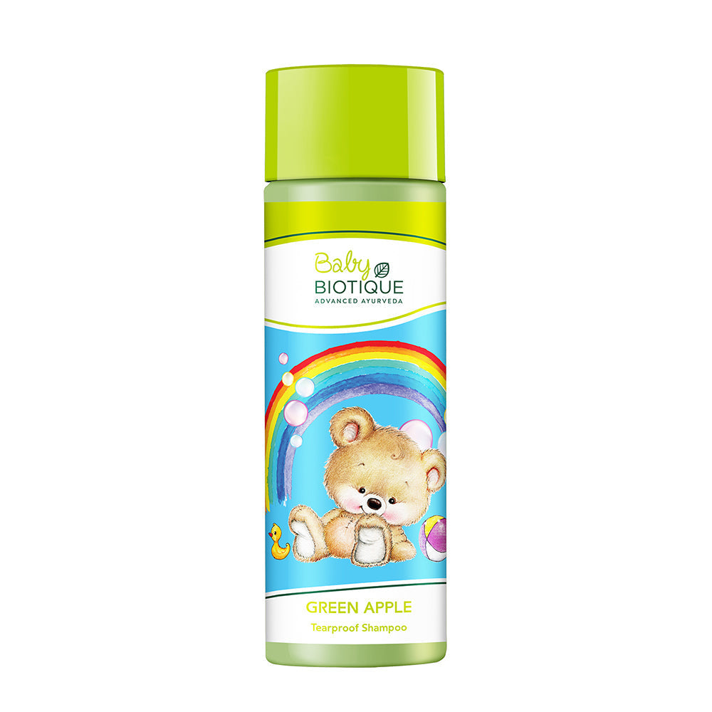 Biotique Disney Baby Bio Green Apple Tearproof Shampoo For Kids | Grocsy
