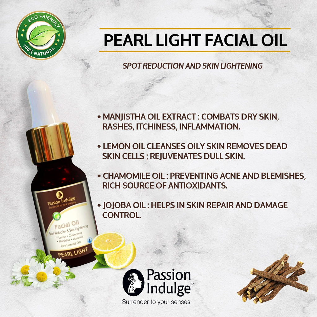 Passion Indulge Pearl Light Facial Oil | Grocsy