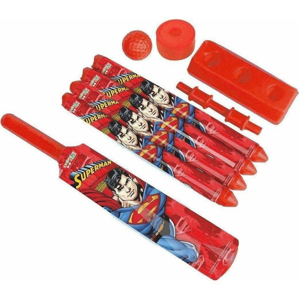 Cricket Set with 1 Plastic Bat & Ball, 4 Wickets, Base and Ball Cricket Kit | Grocsy