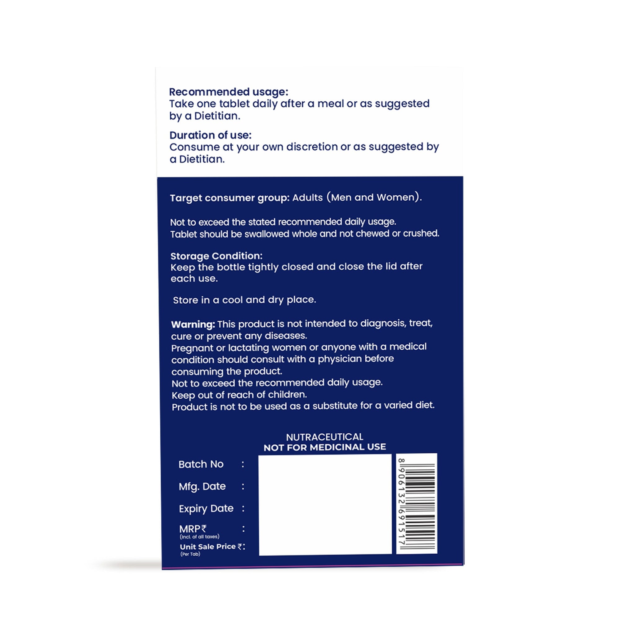 Dr. Morepen Sleep Tabs Melatonin 5mg Sleeping Tablets | Grocsy