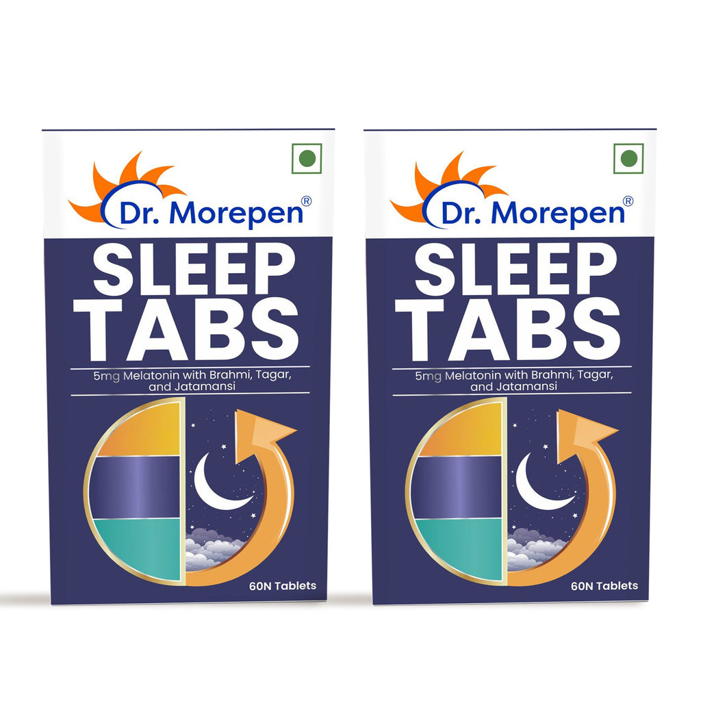 Dr. Morepen Sleep Tabs Melatonin 5mg Sleeping Tablets | Grocsy