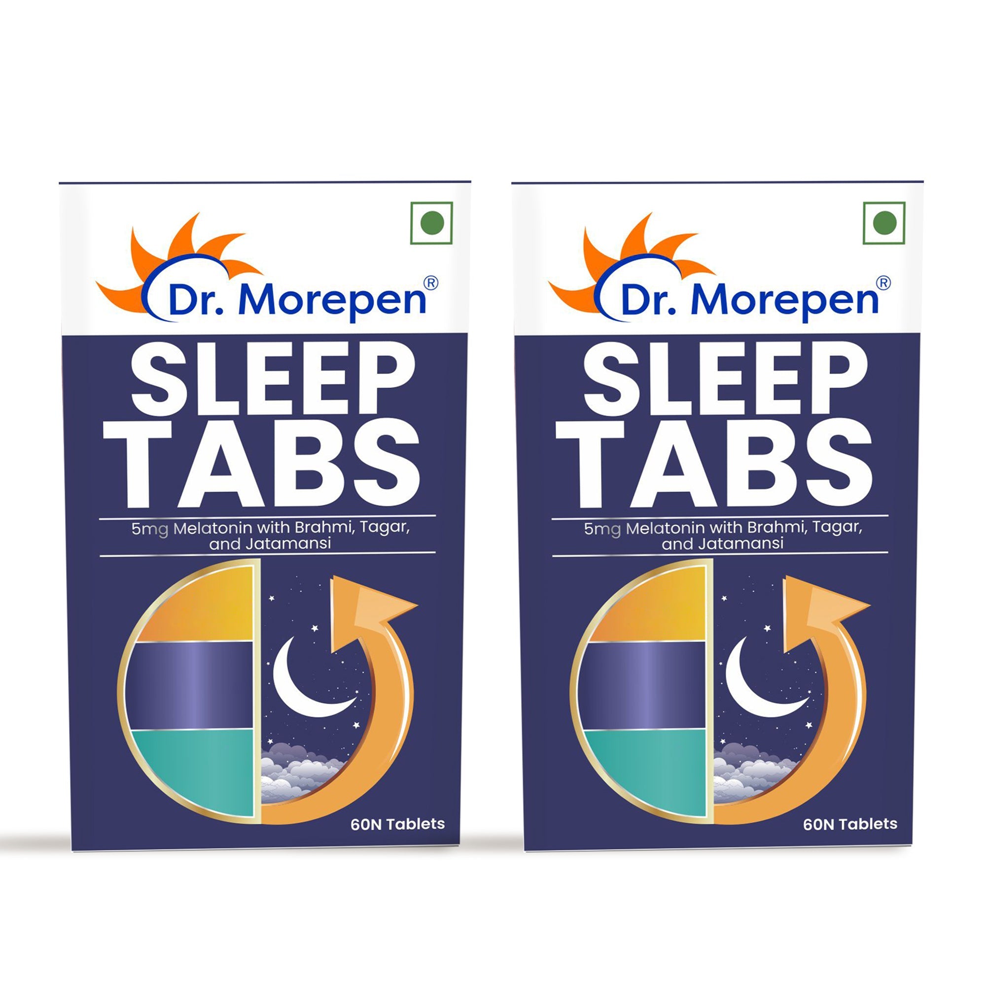 Dr. Morepen Sleep Tabs Melatonin 5mg Sleeping Tablets | Grocsy