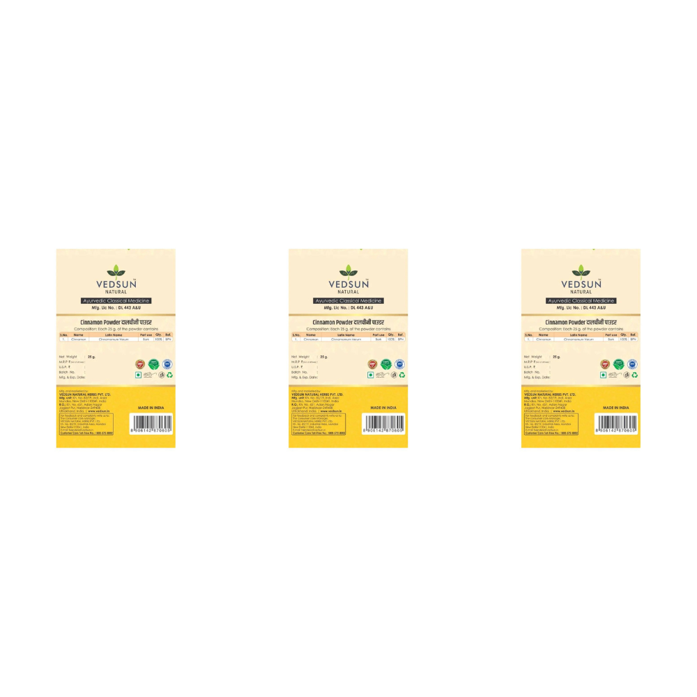 Vedsun Naturals Cinnamon Dalchini Powder | Grocsy