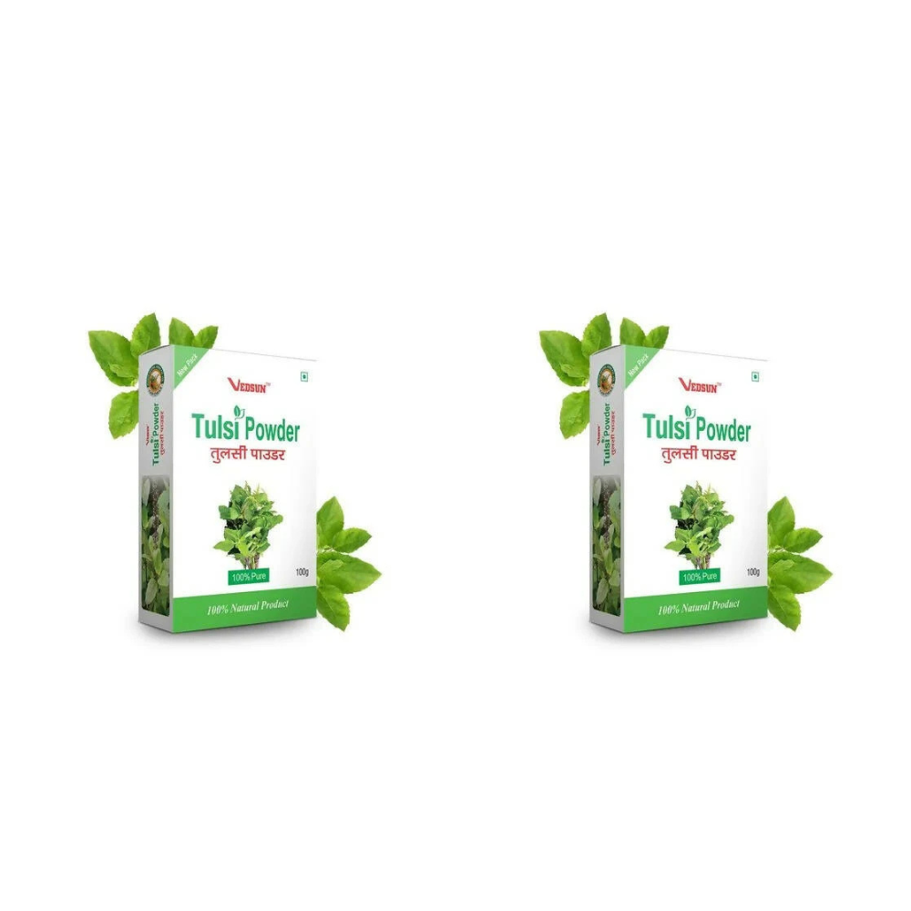 Vedsun Naturals Tulsi Powder for Men and Women | Grocsy
