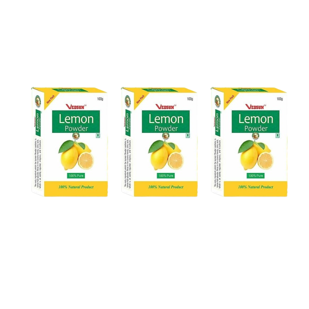 Vedsun Naturals Lemon Powder for Face and Skin | Grocsy