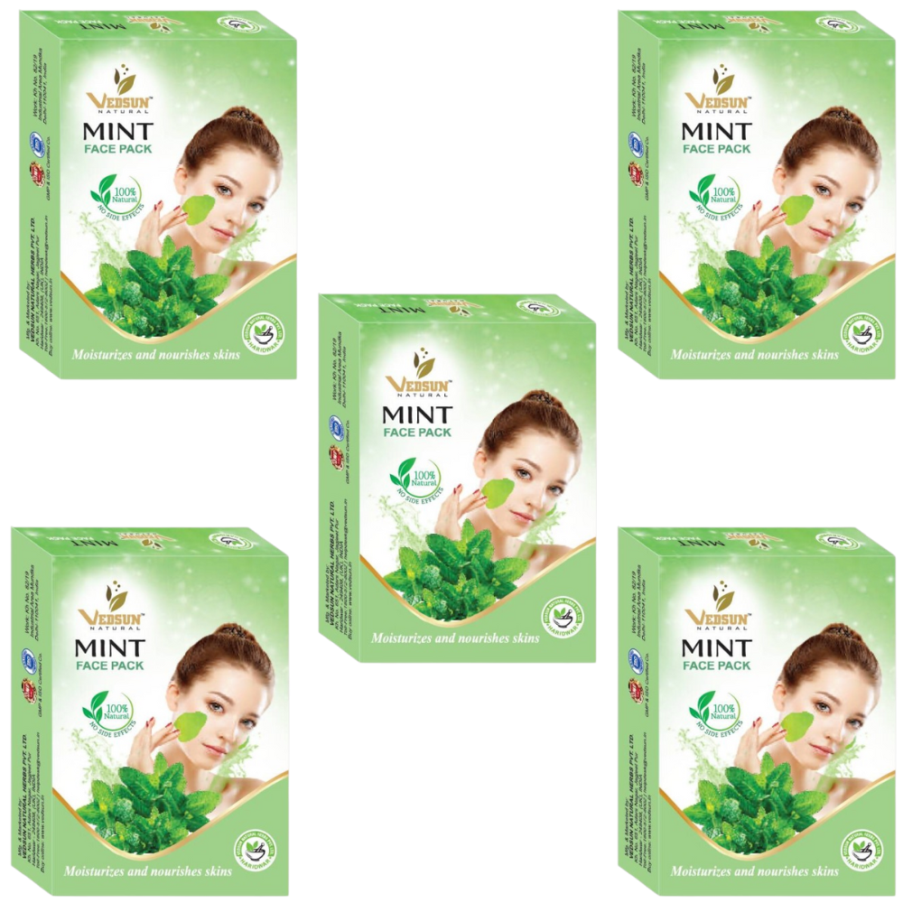 Vedsun Naturals Mint Face Pack | Grocsy